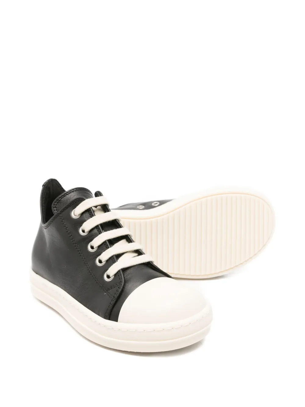 Rick Owens Kids Leren sneakers Zwart