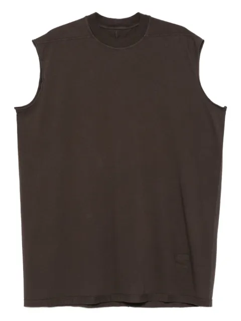 Rick Owens DRKSHDW raw-edge sleeveless T-shirt