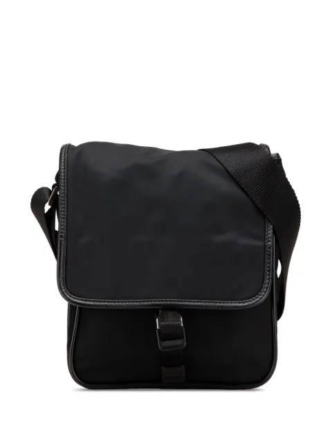 Prada Pre-Owned 2013-2024 Tessuto Buckle Messenger Bag crossbody bag