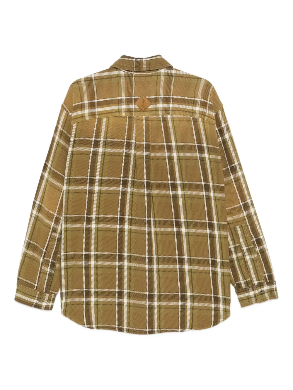 Haikure checked chest-pockets overshirt | Oversized Jackets | Image 2