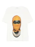 Ih Nom Uh Nit mask-print T-shirt - White