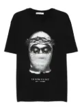 Ih Nom Uh Nit mask-print T-shirt - Black