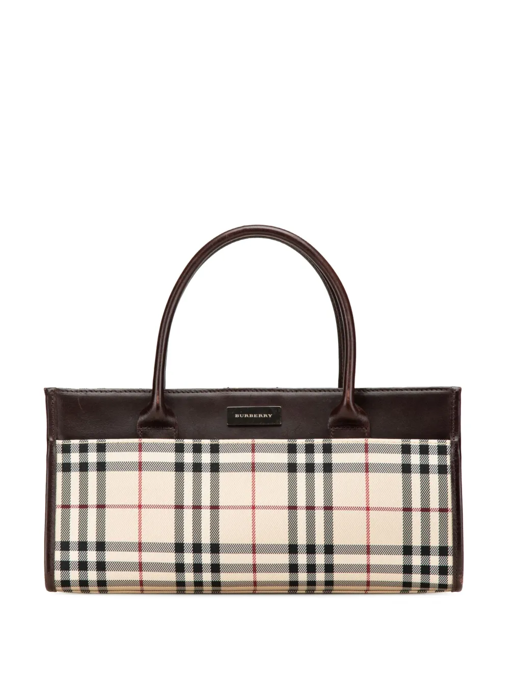 Burberry Pre-Owned 2000-2017 House Check Canvas handbag | Brown | Image 1