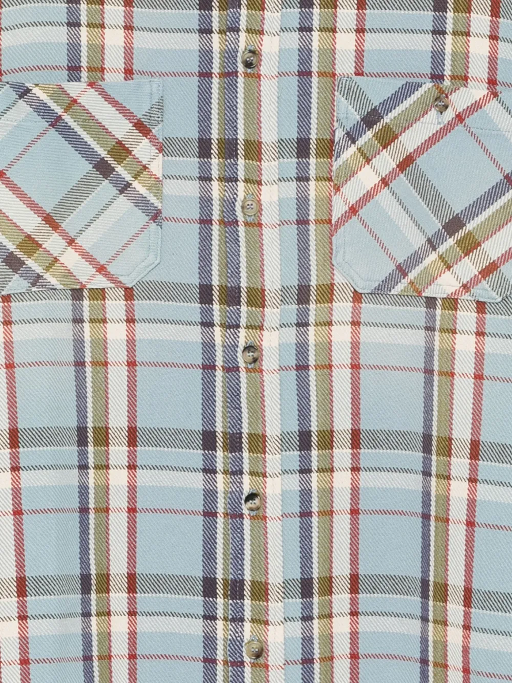 Haikure Geruit overhemd Blauw