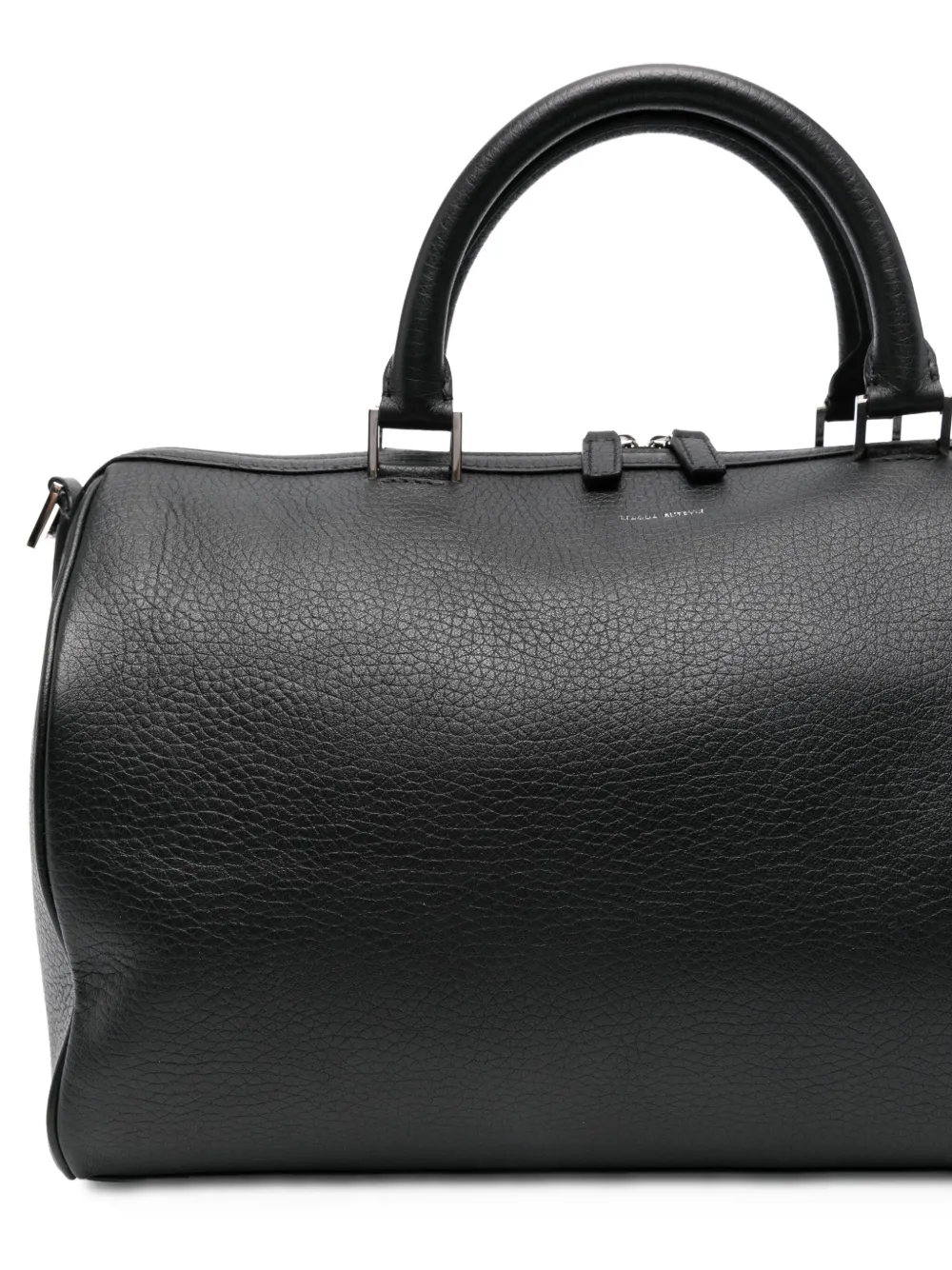Magda Butrym Varsovia leren shopper met handvat Zwart