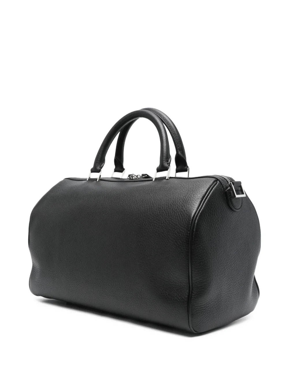 Magda Butrym Varsovia leren shopper met handvat Zwart