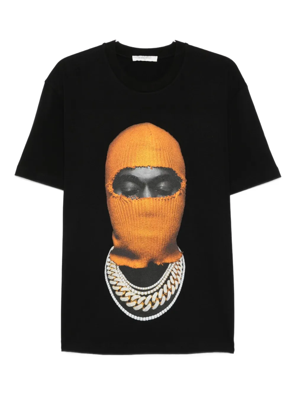 Ih Nom Uh Nit Graphic Printed Crewneck T-shirt In Black