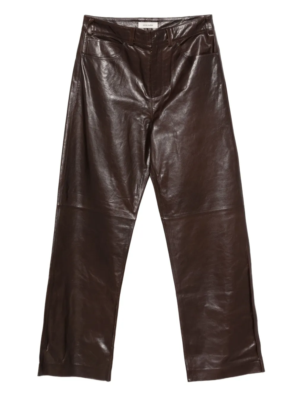 ENTIRE STUDIOS belt-loops trousers | Brown | Image 1