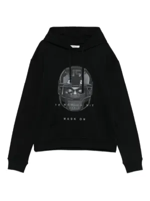 AMIRI ロゴ パーカー | ブラック | FARFETCH JP