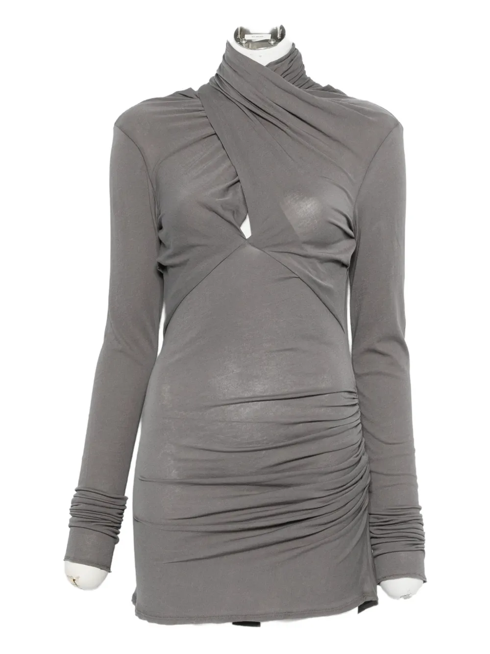 Entire Studios Draped Top In Gray