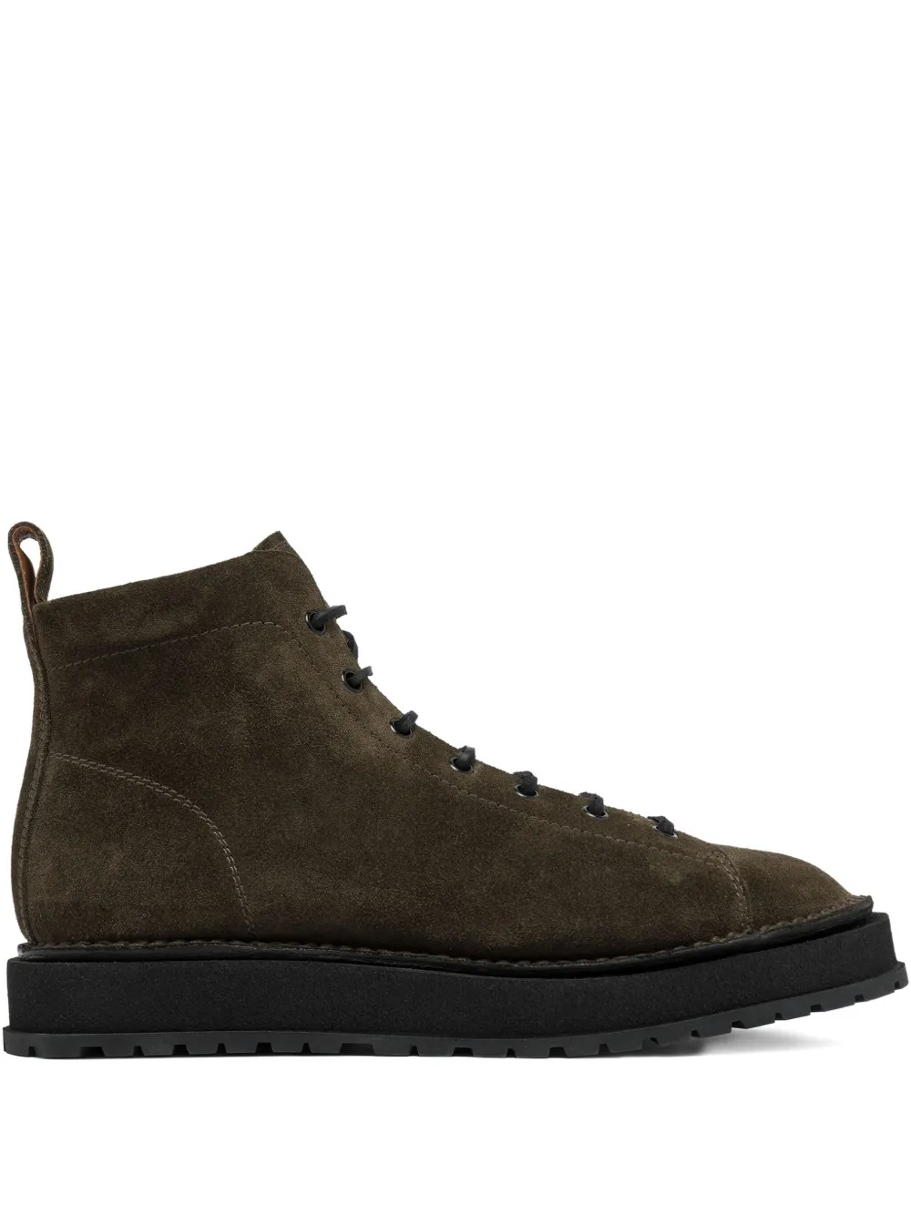 Buttero suede hiking boots Green