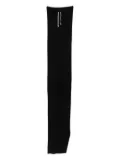 Rick Owens DRKSHDW drawstring-waist side-slit maxi skirt - Black
