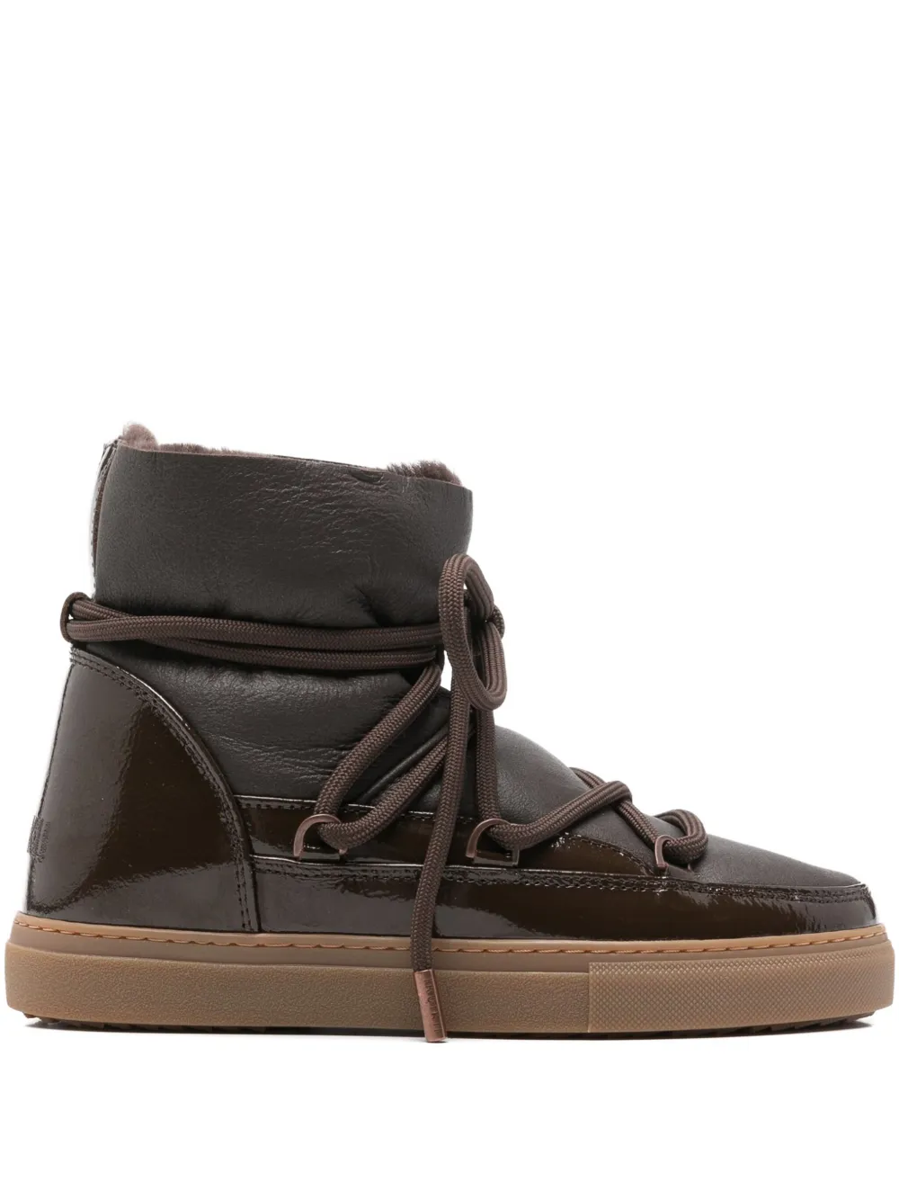 Inuikii Lace-up Boots In Brown
