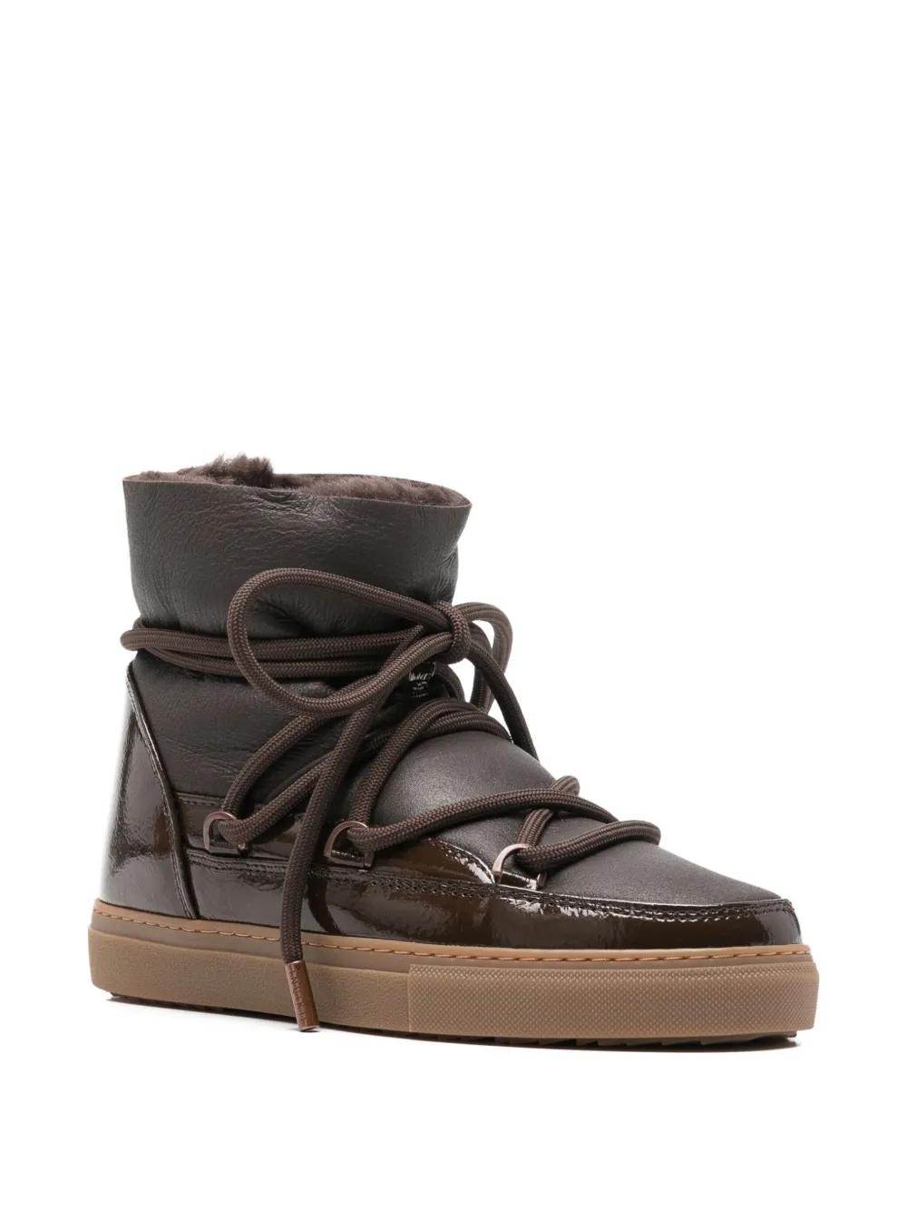 Inuikii Lace-up Boots In Brown