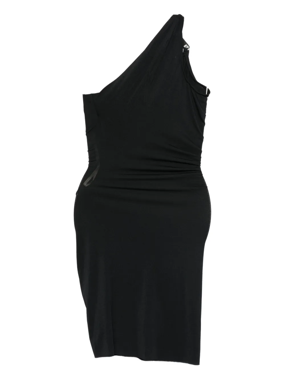 Rick Owens Lilies Gedrapeerde jurk - Zwart