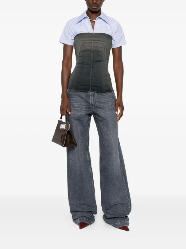 Rick Owens DRKSHDW Geth ジーンズ | グレー | FARFETCH JP