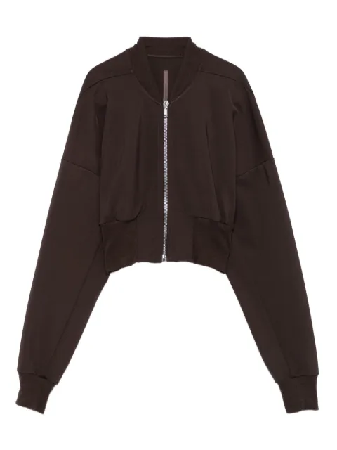 Rick Owens Lilies zip-front cropped coat