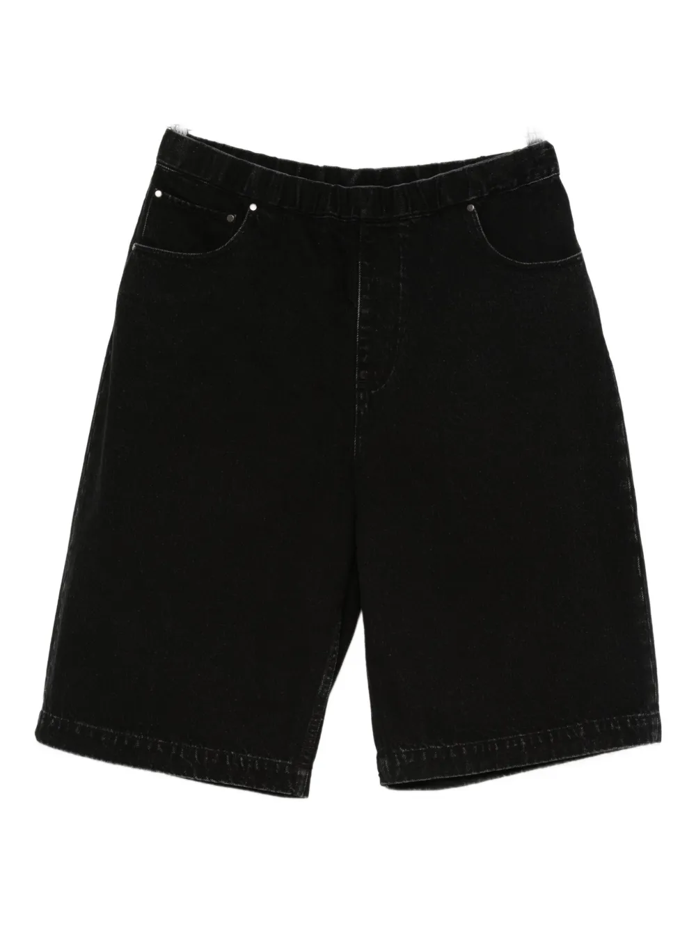 Entire Studios Elasticated-waistband Shorts In Black