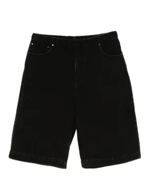 Rick Owens DRKSHDW Geth Cutoffs Shorts | Black | FARFETCH
