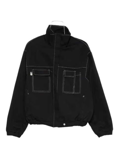 Carrer high-neck bomber jacket