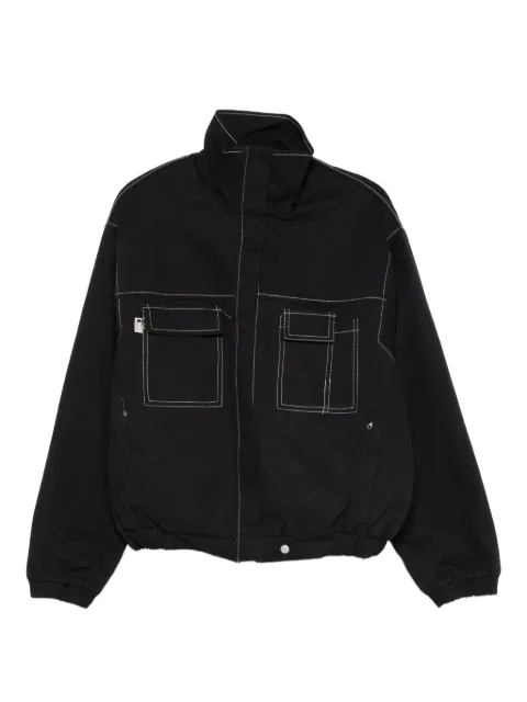 Carrer chamarra bomber con cuello de tortuga