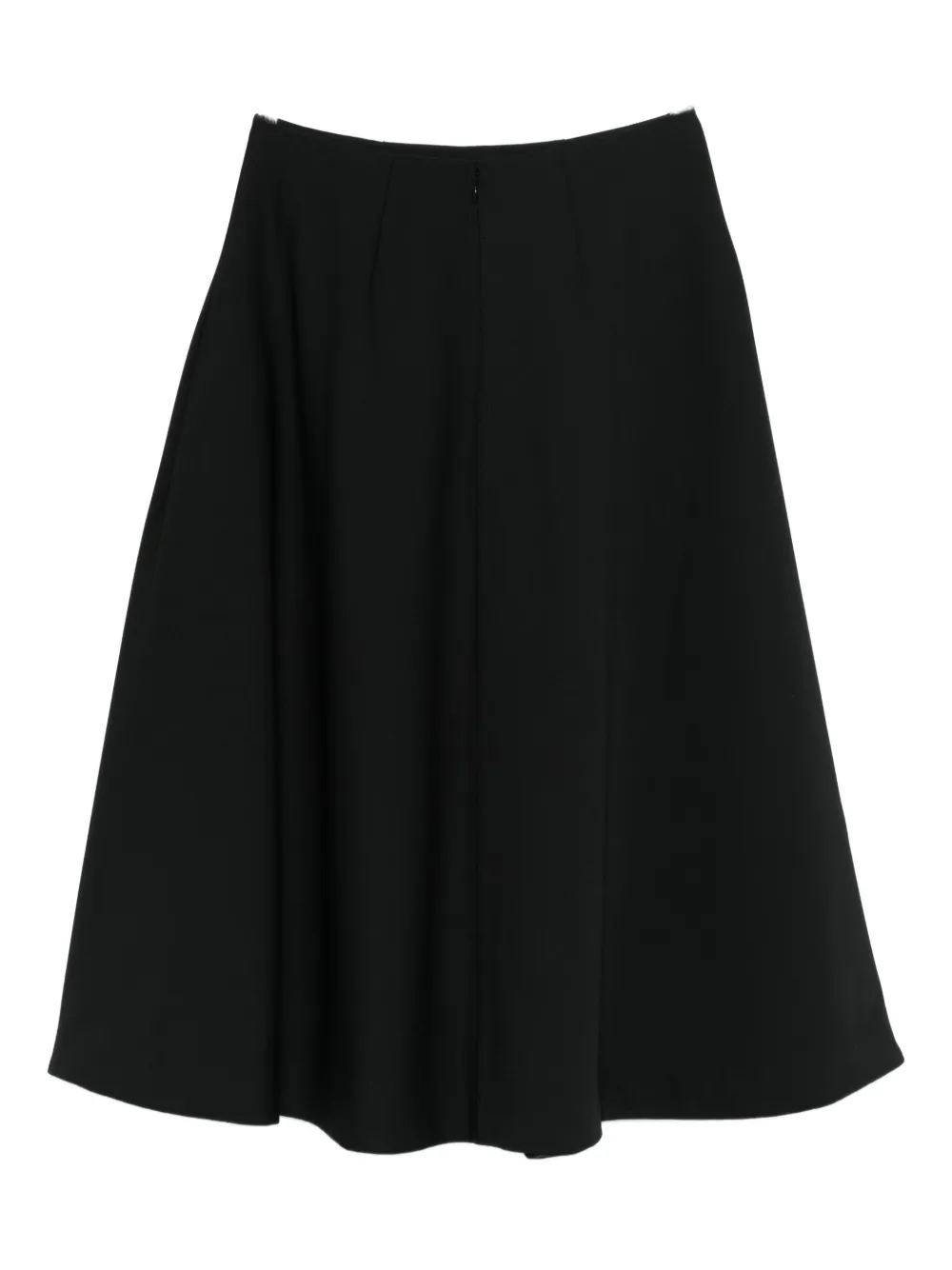 Entire Studios Celeste Panelled Midi Skirt In Black