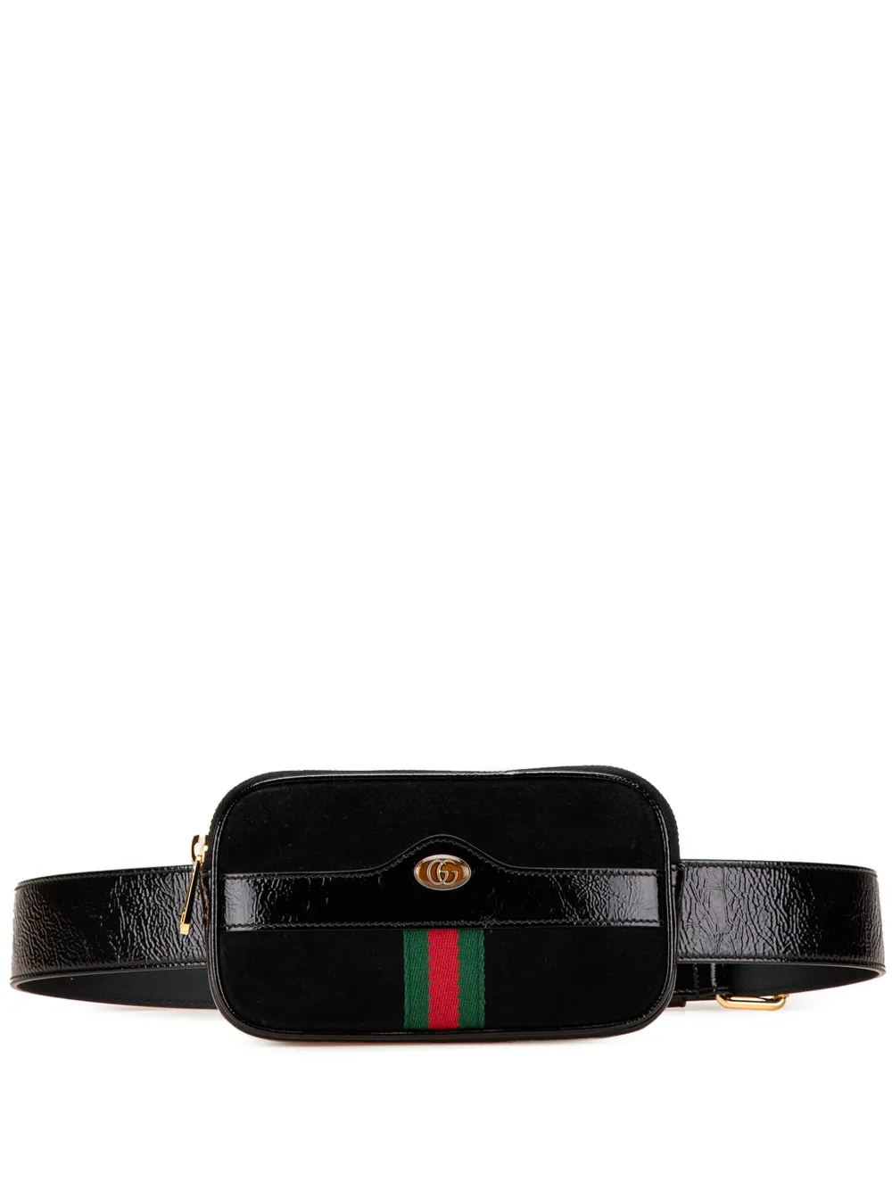 Pre-owned Gucci 2016-2024 Small Suede Ophidia Belt Bag