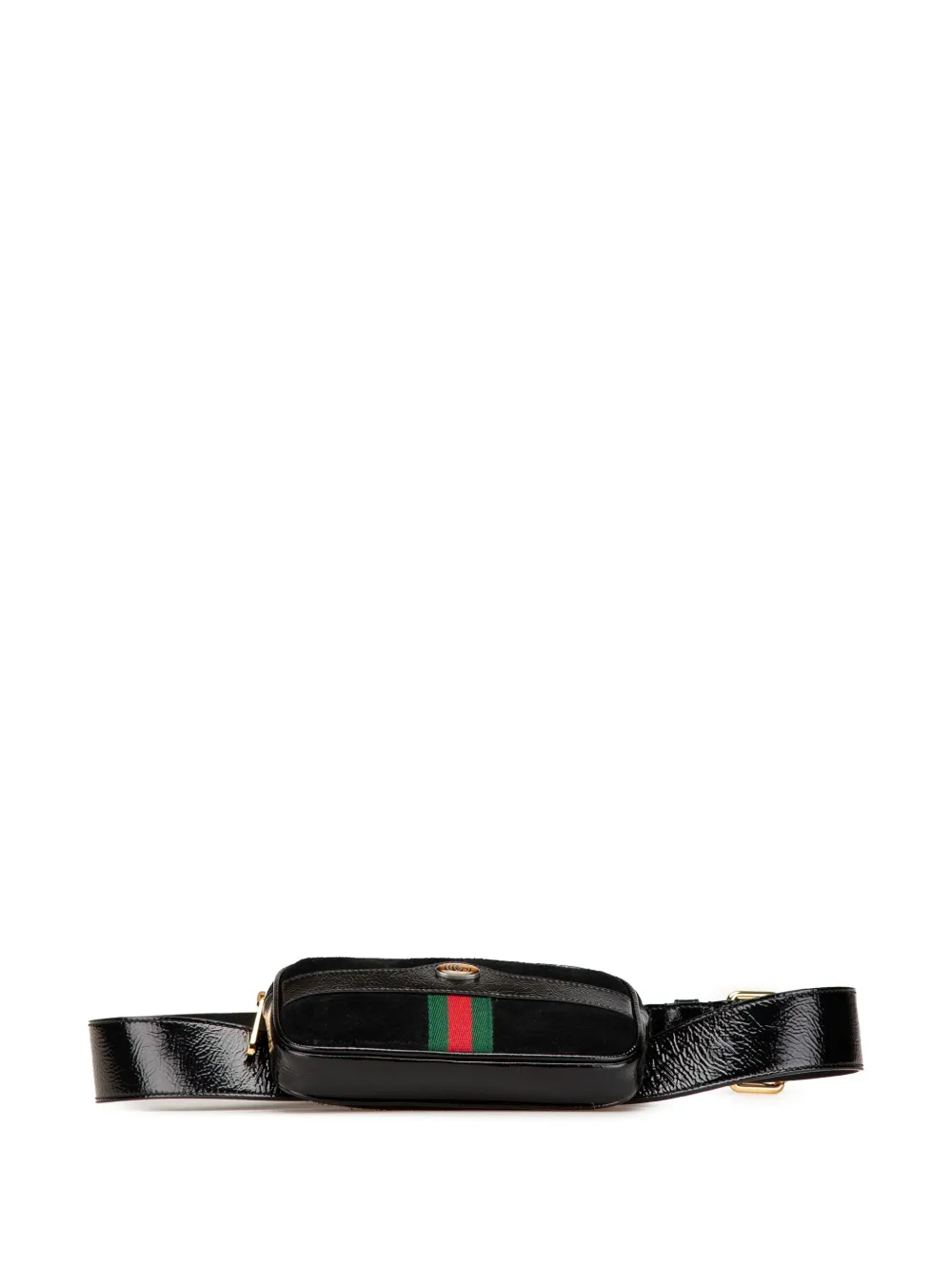 Pre-owned Gucci 2016-2024 Small Suede Ophidia Belt Bag
