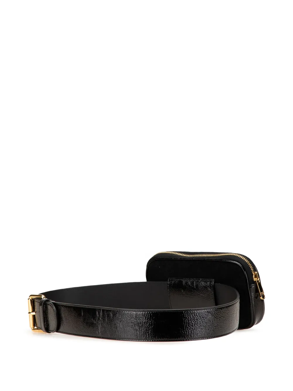Pre-owned Gucci 2016-2024 Small Suede Ophidia Belt Bag