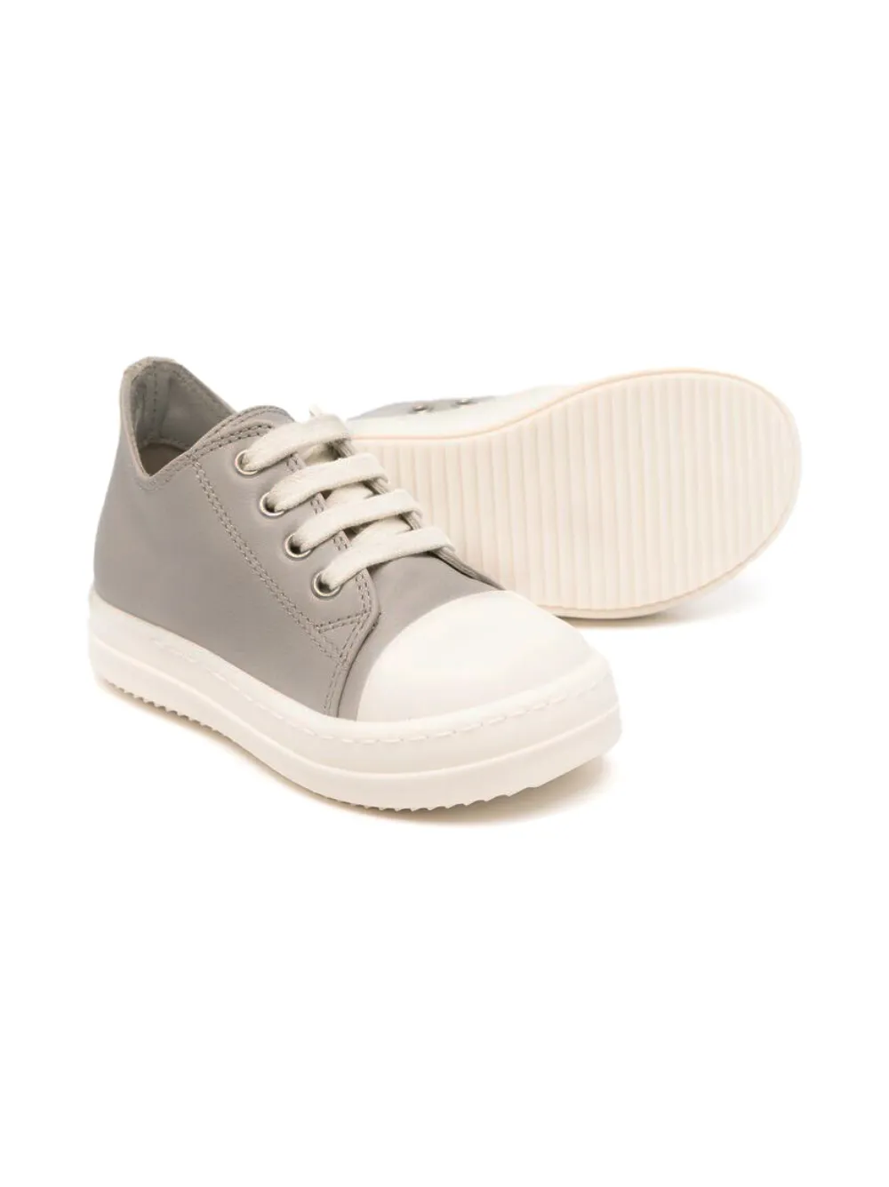Rick Owens Kids Leren sneakers - Grijs