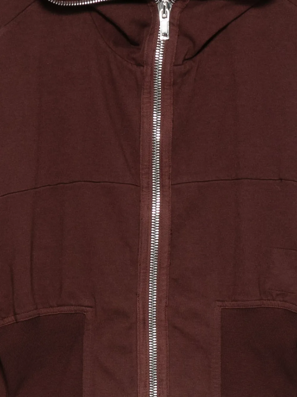 Rick Owens DRKSHDW Cropped hoodie Rood