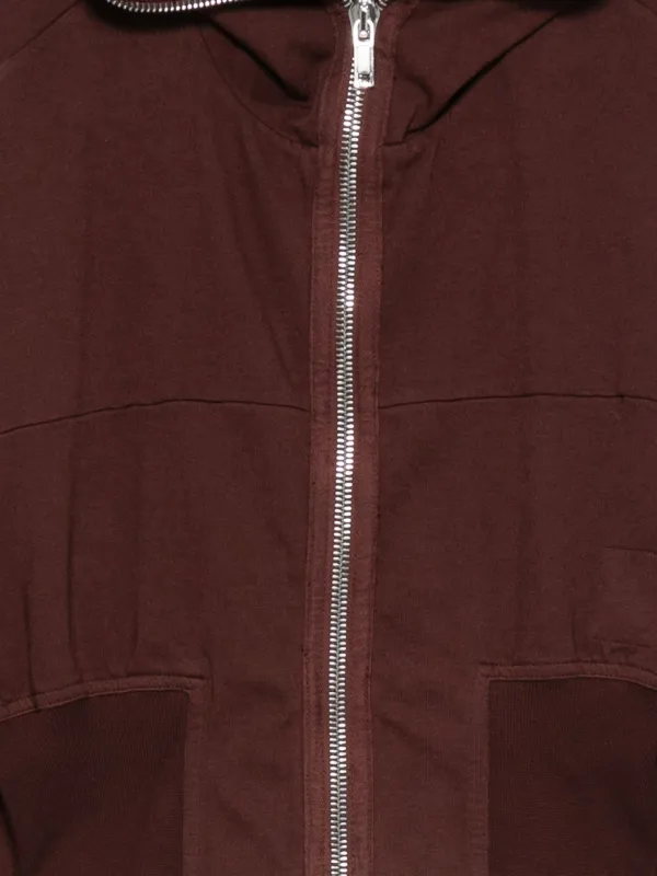 Rick Owens DRKSHDW クロップド パーカー | レッド | FARFETCH JP