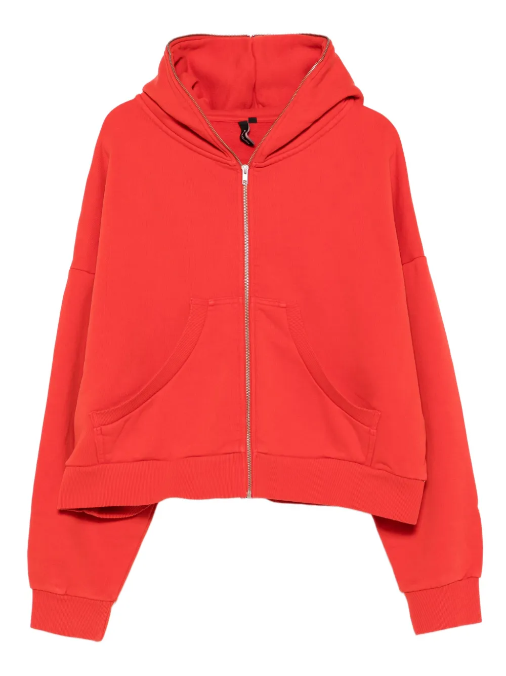 ENTIRE STUDIOS zip-up hoodie | Red | Image 1