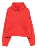 ENTIRE STUDIOS zip-up hoodie - Red
