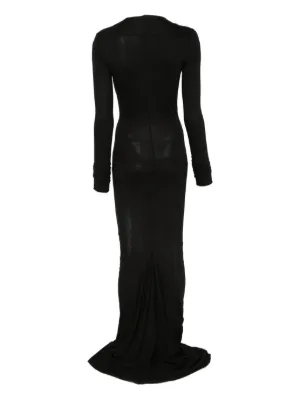 オールインワン・サロペット Drkshdw By Rick Owens Relaxed Maxi Dress With Hood Drkshdw By Rick Owens Relaxed Dress With Hood | THE LIST