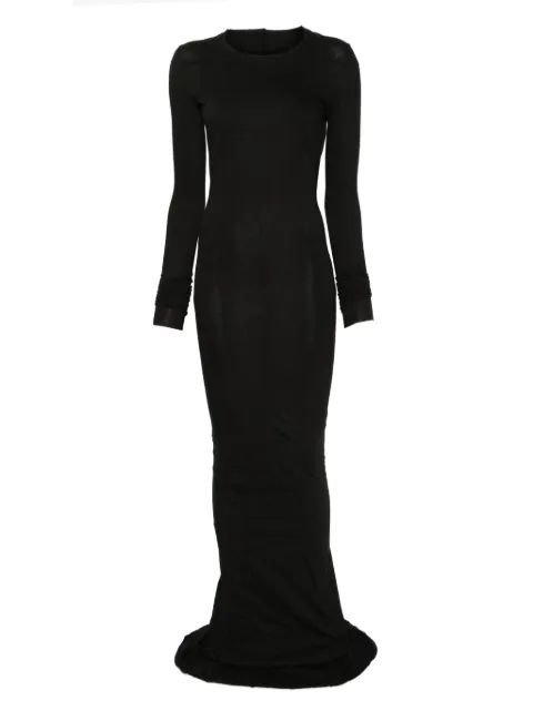 Rick Owens DRKSHDW long-sleeve maxi dress
