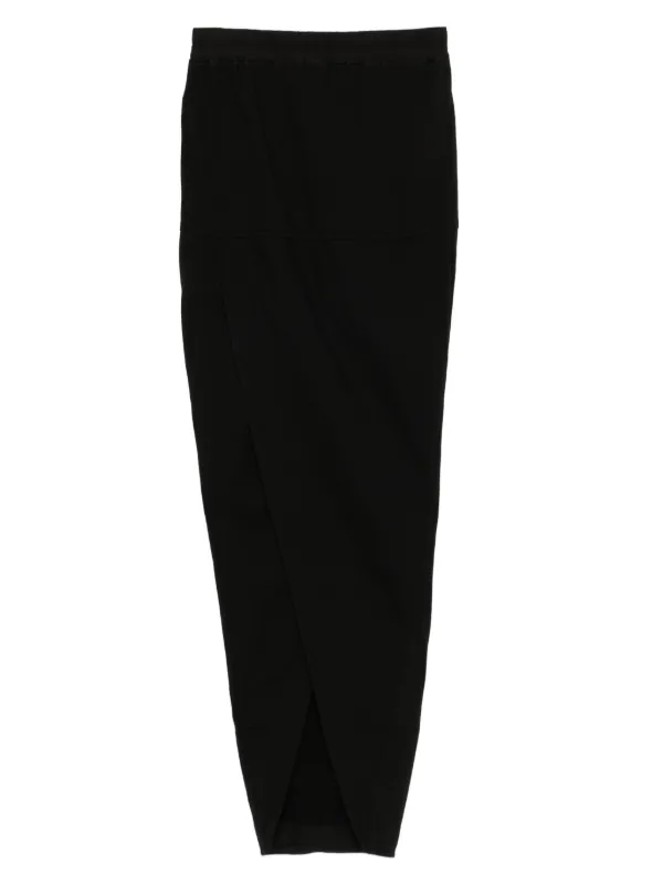 Rick Owens DRKSHDW ドローストリング スカート | ブラック | FARFETCH JP