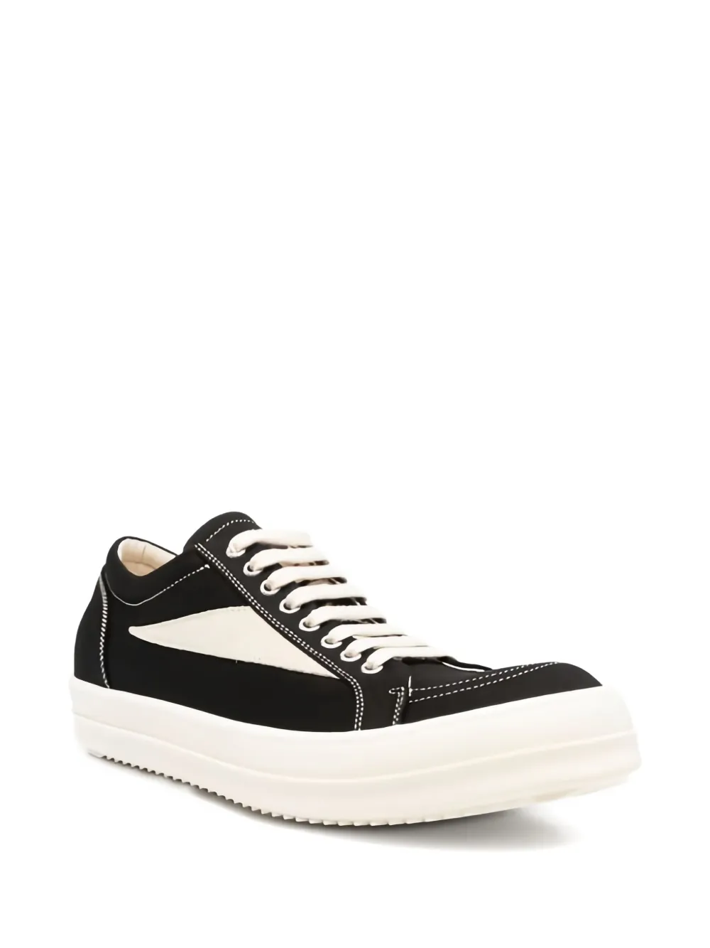 Rick Owens DRKSHDW lace-up panelled sneakers | Low-Tops | Image 2