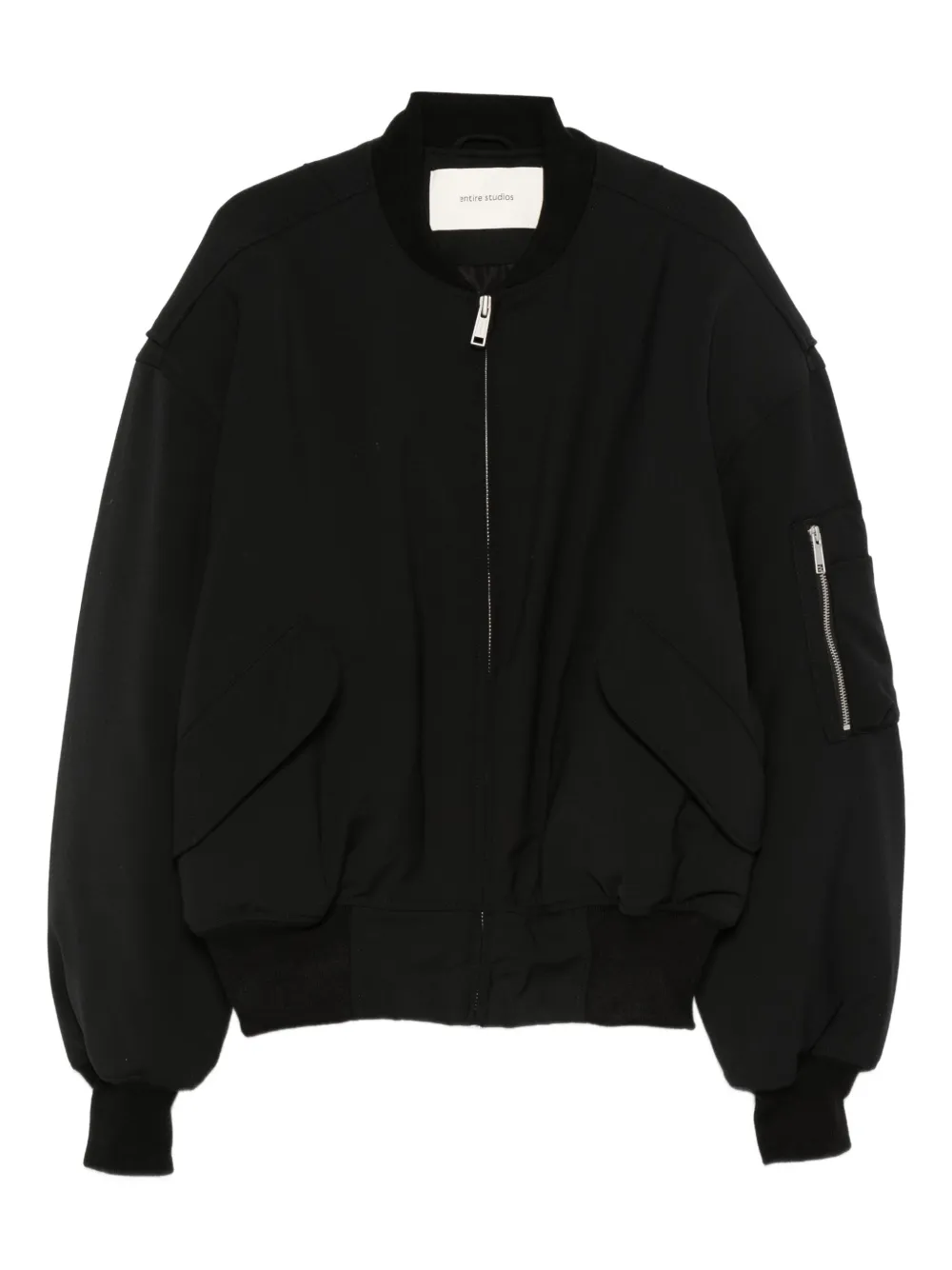 ENTIRE STUDIOS zip-fastening jacket | nero | Image 1