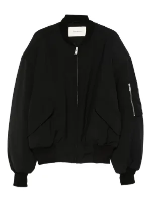 ENTIRE STUDIOS Broad Bomber Jacket | Black | FARFETCH JO