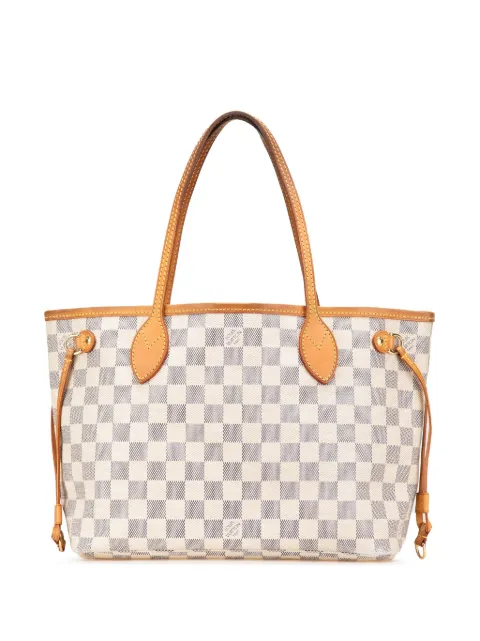 Louis Vuitton Pre-Owned 2012 Damier Azur Neverfull PM Handtasche