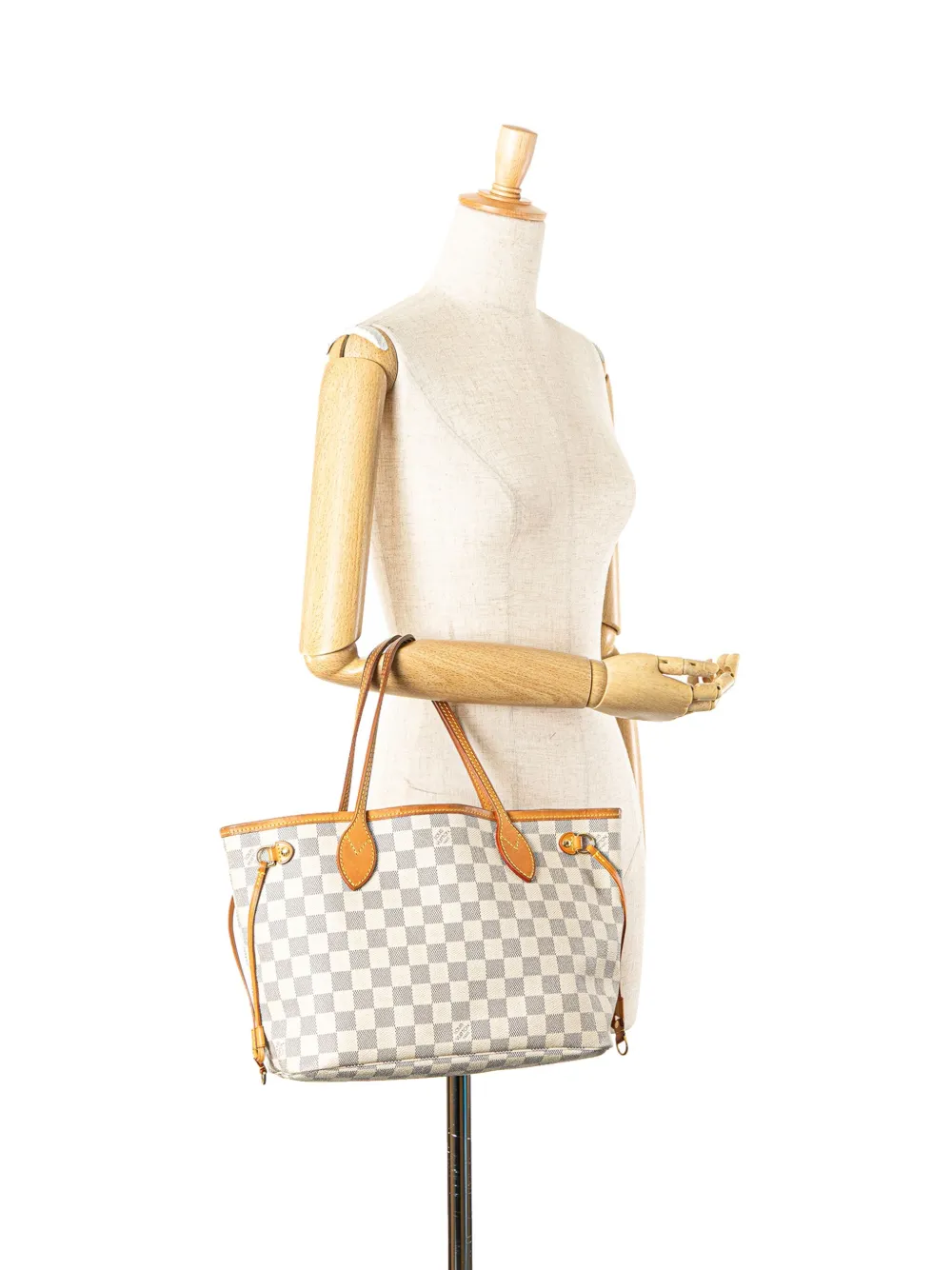 Louis Vuitton Pre-Owned 2012 Damier Azur Neverfull PM tote bag | Pre-Owned | Image 2