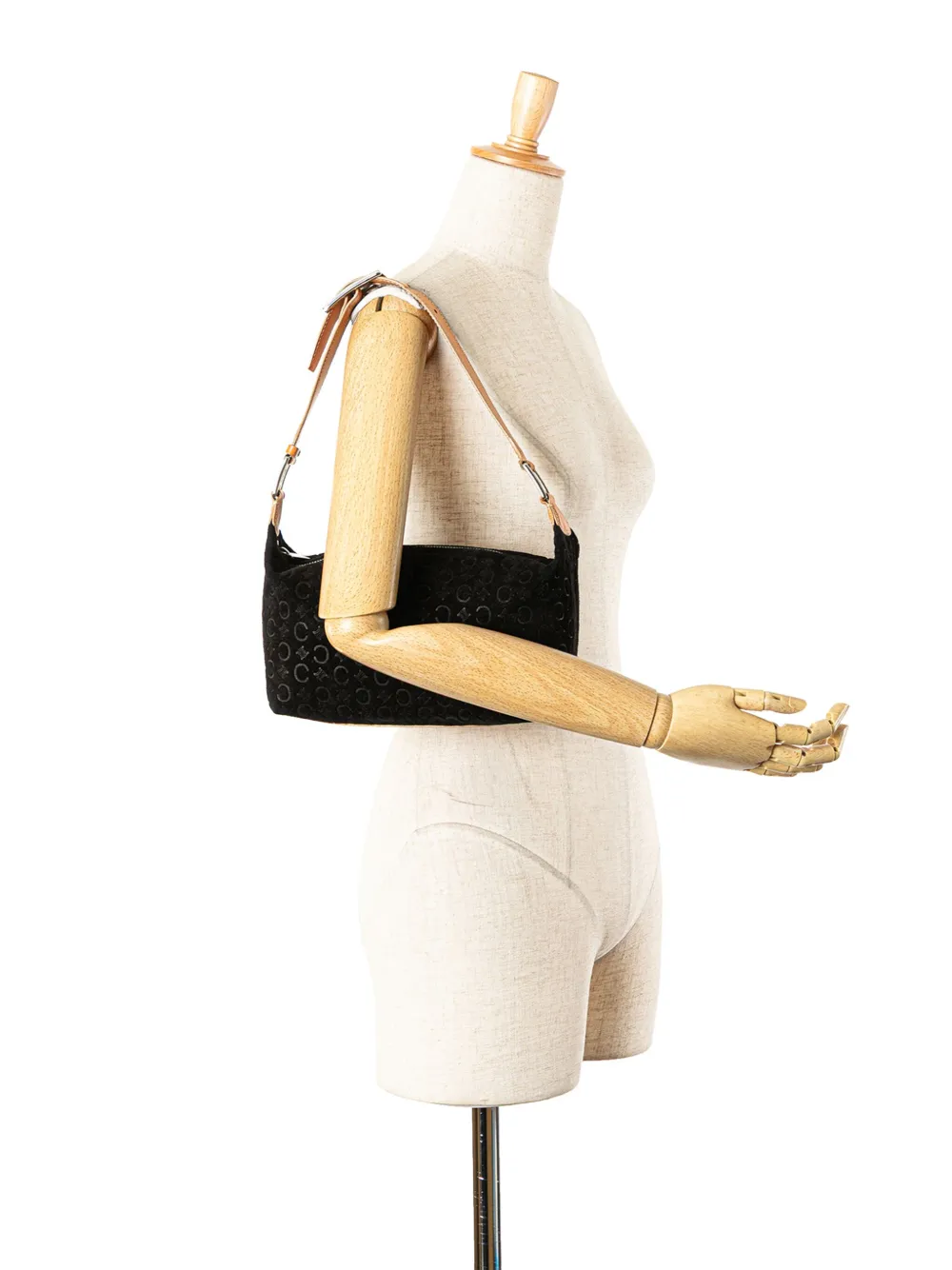 Céline Pre-Owned 2001 C Macadam Schultertasche aus Wildleder | Pre-owned & Archive | Image 2