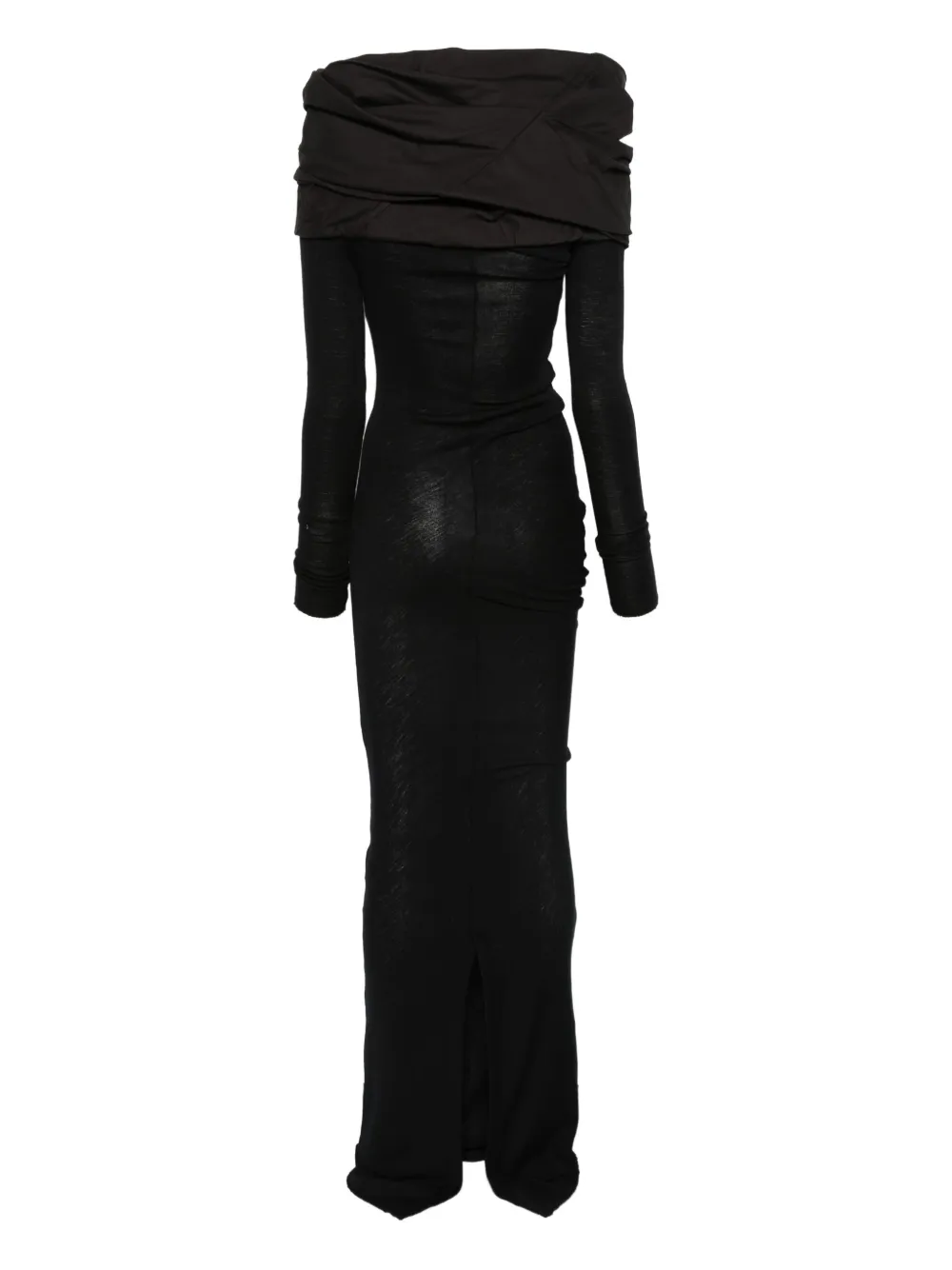 ENTIRE STUDIOS long sleeve dress - Zwart