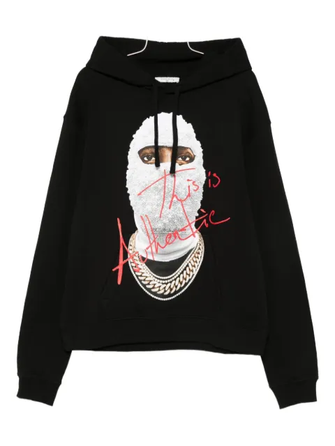 Ih Nom Uh Nit graphic-print cotton hoodie