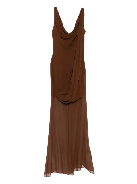 Giuseppe Di Morabito draped-detail dress