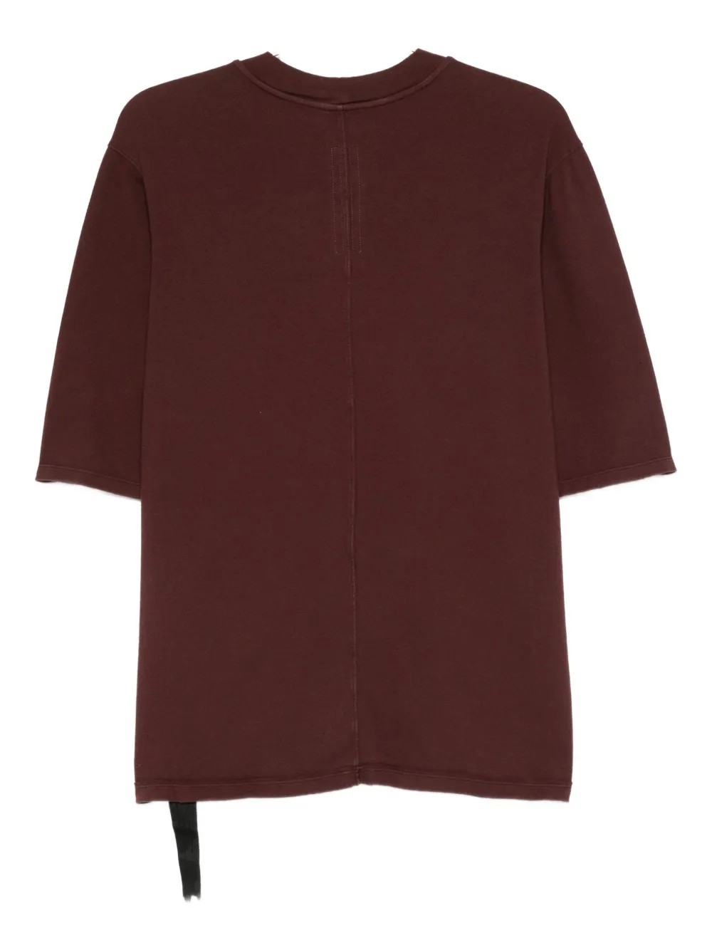 Rick Owens Drkshdw Organic Cotton Short Sleeve T-shirt In Brown