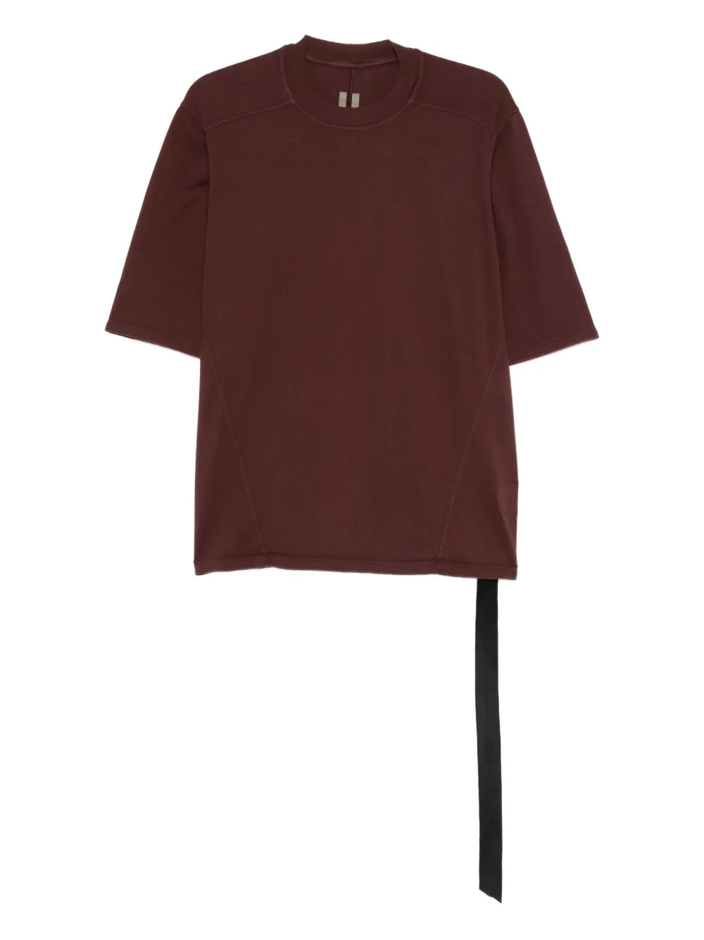Rick Owens DRKSHDW organic cotton short sleeve T-shirt | Brown | Image 1