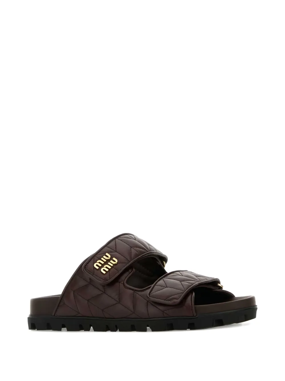 Miu Miu Matelassé-Mules | Flache Mules | Image 2