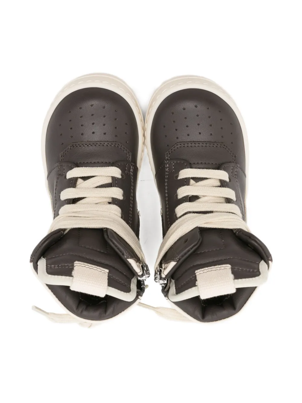 Rick Owens Geobaskets High-top Sneakers In Multi
